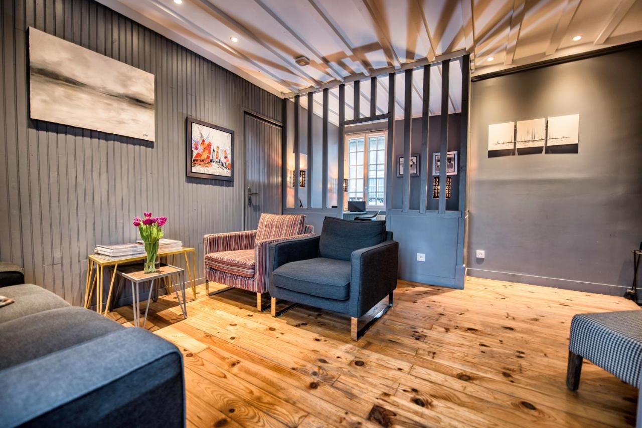 The Grey House Villa Honfleur Exterior photo